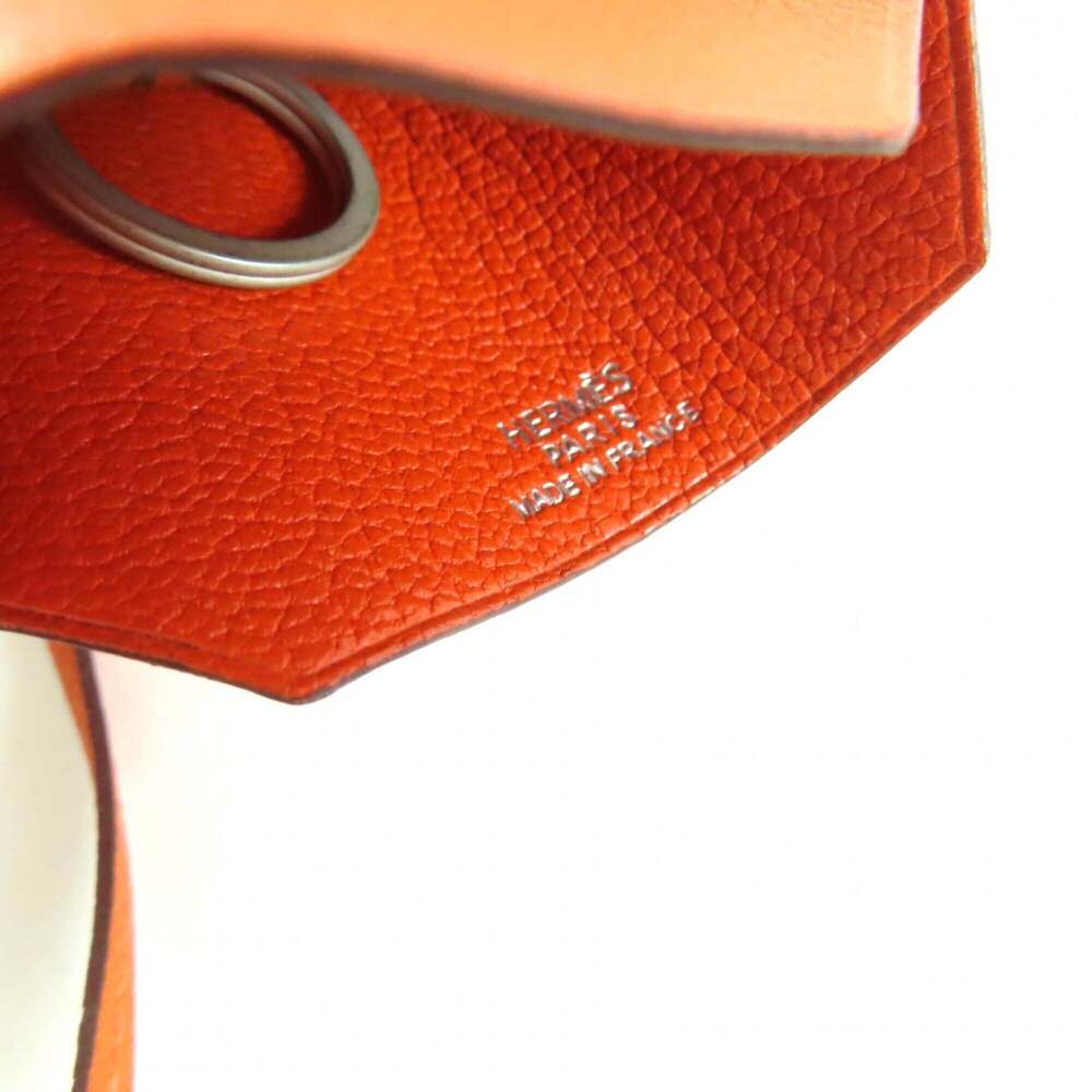 HERMES (Hermes) Margiela era, large clochette leather necklace with key ring,... - Picture 7 of 9